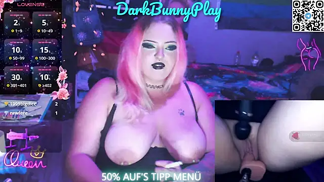 DarkBunnyPlay online show from August 5, 7:06 pm