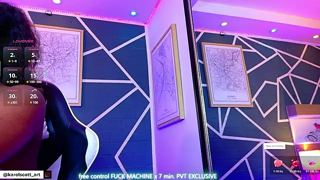 KAROL-SCOTT online show from October 24, 8:05 pm