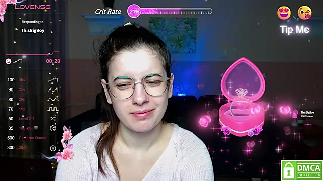 Aminabeatris online show from March 6, 6:30 am