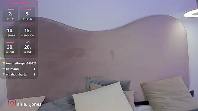 Ania jones online show from January 2, 11:27 pm