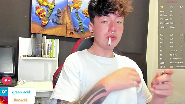 Green acid01 online show from April 28, 3:22 am