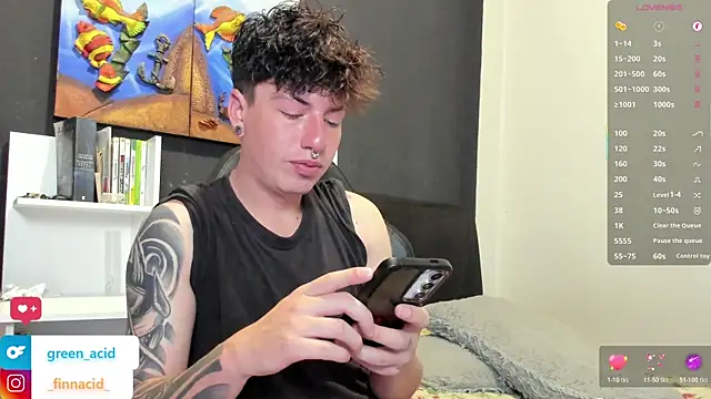 Green acid01 online show from April 28, 8:58 pm