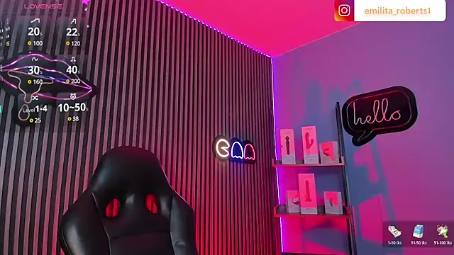 emily roberts1 online show from March 21, 7:55 am