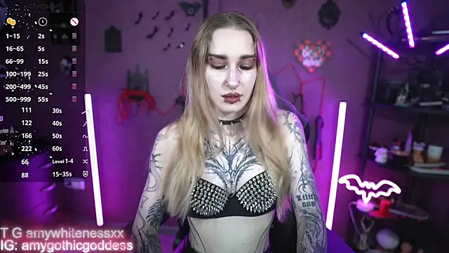 Snapshot of amywhitenessxx chatting on May 29, 2:37 pm amywhitenessxx online show from May 29, 2:37 pm