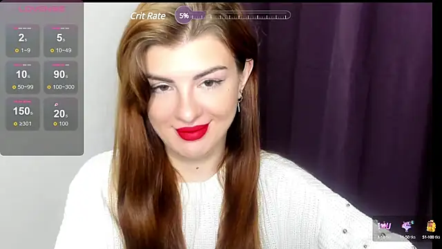  comefeelme  online show from January 18, 4:15 am