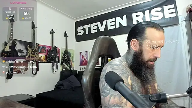 StevenRiseNYC online show from March 2, 1:26 am