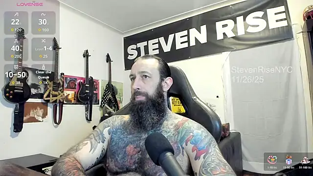 StevenRiseNYC online show from November 27, 4:47 am