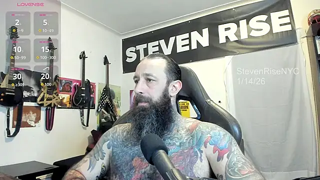 StevenRiseNYC online show from January 14, 10:25 pm