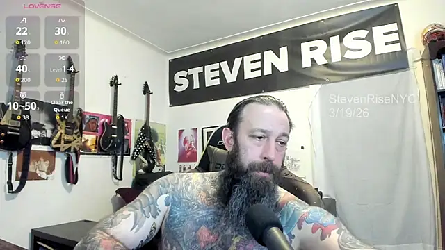 StevenRiseNYC online show from March 19, 12:20 pm