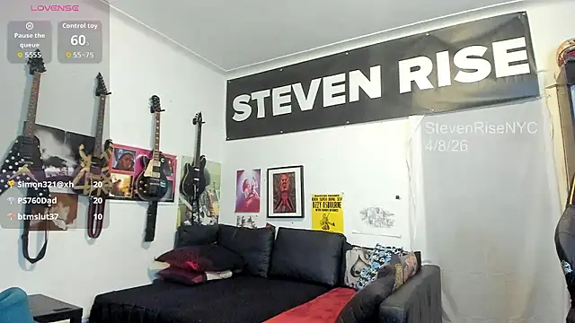 StevenRiseNYC online show from April 8, 12:27 pm